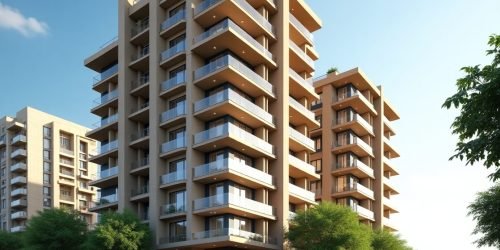 Flux_Dev_Photorealistic_3D_render_of_a_modern_10storey_apartme_3